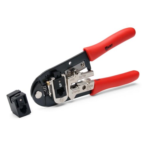 Кримпер КВТ JT-01A для обжима RJ-45, RJ-12, RJ-11  картинка
